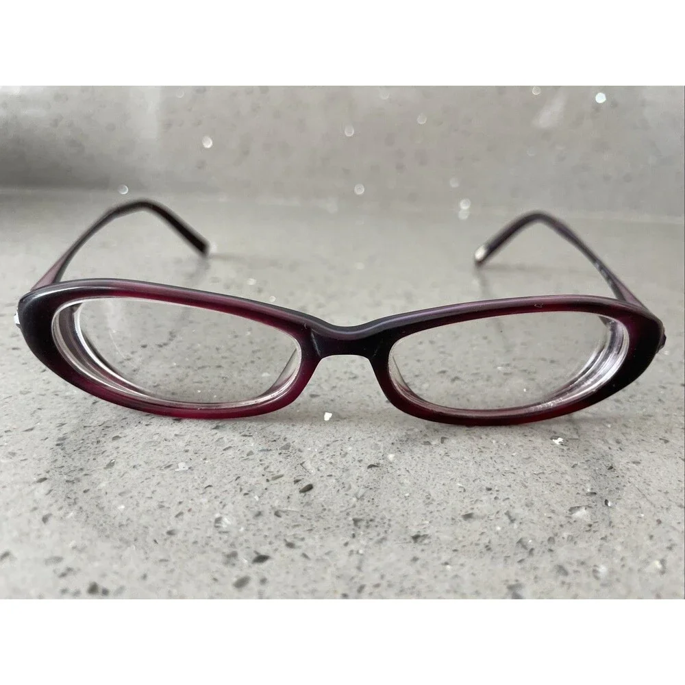 Originale JONES NEW YORK J208 Eyeglasses Frames ONLY PLUM 48-16-135